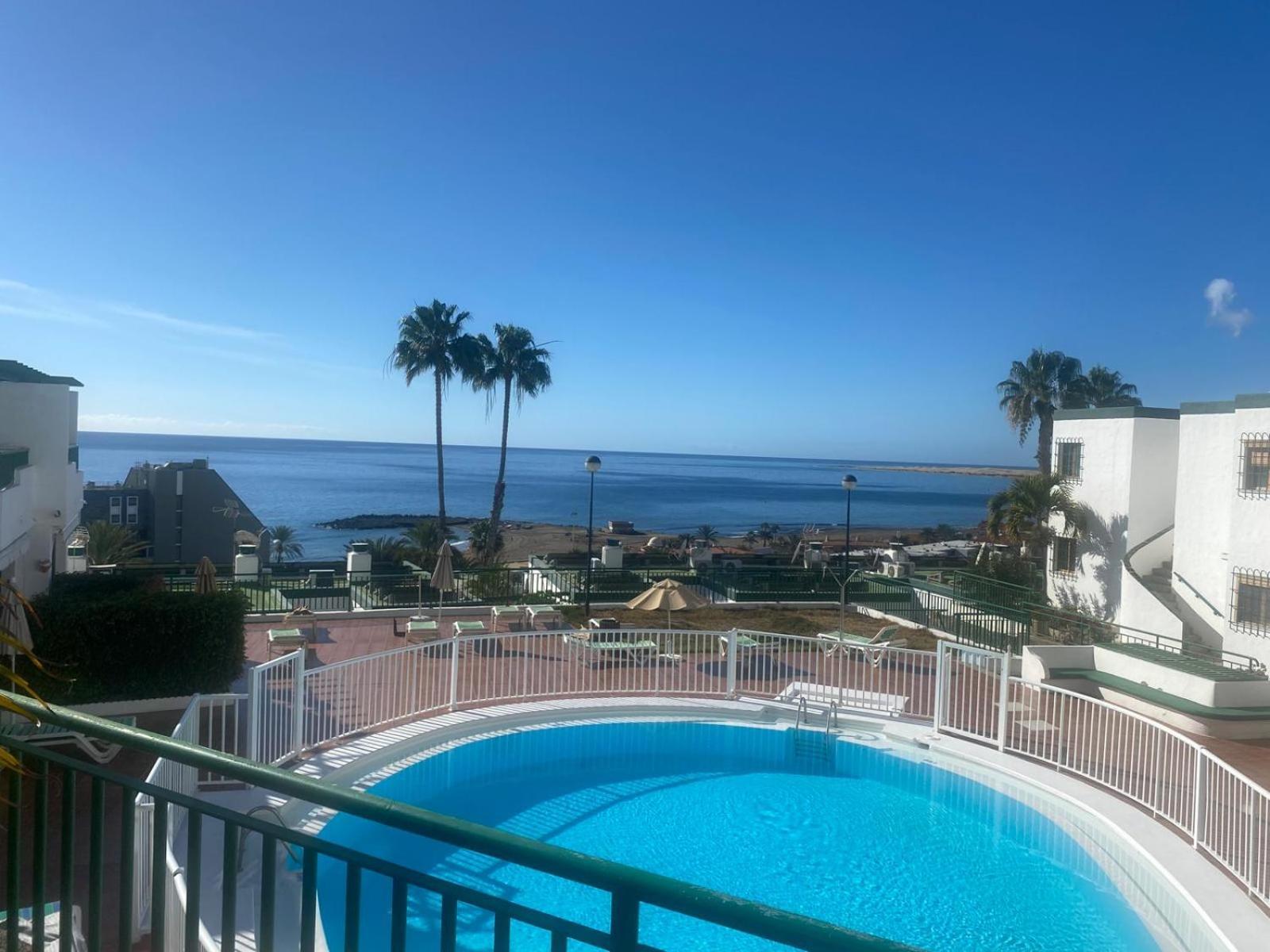 Sea View 2Br Toploctaion Heated Pool 5 Min To Beach San Agustín Exterior foto